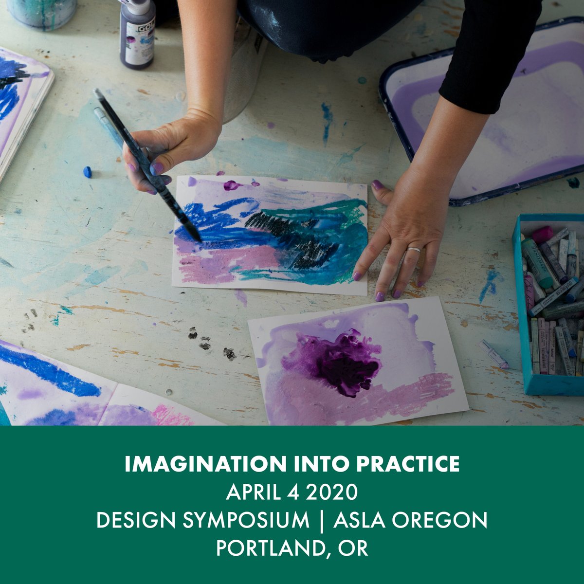 Delighted to open NOURISH, the @aslaoregon Design Symposium this April with my talk, "Imagination into Practice" #landscapearchitecture
