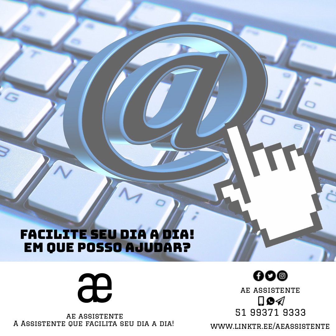 aeassistente's tweet photo. Olá! Sou a ae assistente.
Presto serviços de apoio pessoal ou empresarial em atividades para facilitar o dia a dia das pessoas.

Hora avulsa, Diária, Meia Diária, Pacote Semanal, Planos Mensais.

Facilite seu dia a dia!
Em que posso ajudar?

ae assistente
https://t.co/UjeXt6Bist https://t.co/bojyyJILet