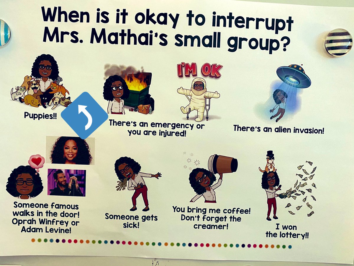 LittyMathaiEDU's tweet photo. This student knows how to navigate the rules & make me laugh!
I need to tweak the sign to read, “live, cute puppies “! 😂
#habitofmind
#findinghumor https://t.co/pi2NBvm6PA