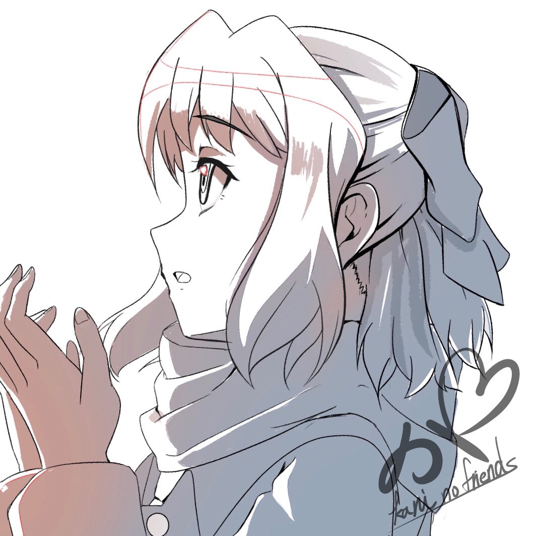 月夜 のかに Ar Twitter いい絵を描くのでフォローしてください 気づけば横顔ばっかり描いてました 最近のイラストが全部横向いてて困った ミディアムショートヘアの女の子が好きです T Co Atnqkye2gp Twitter