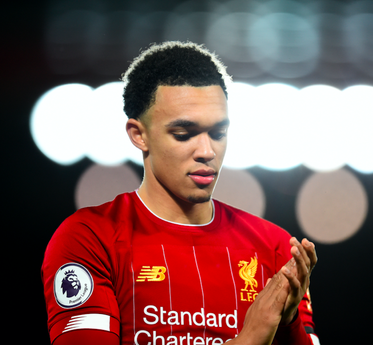 ESPNFC's tweet photo. Trent Alexander-Arnold now has more Premier League assists than Mo Salah, Luis Suarez and Xabi Alonso 🤯

Reminder he's a 21-year-old right back. https://t.co/BXmckSPNdM
