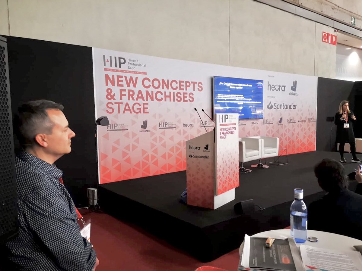 manelmorillo's tweet photo. Estupenda sesión “Delivery, DarkKitchen &amp; Food on Demand” en #HIP2020 de la que @congustoSM hemos tenido el placer de ser Host. Un éxito total de público y un tremendo nivel de ponentes 
¡Gracias a @expohip y a todos los asistentes! https://t.co/0onOfM9xSC