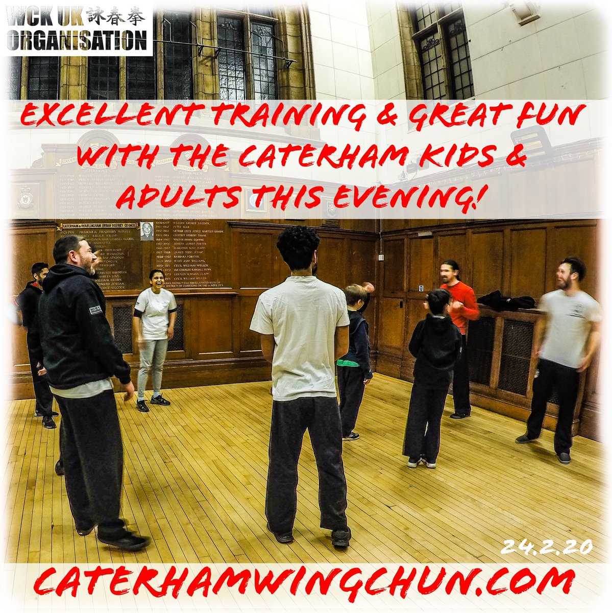 WCKUKCaterham's tweet photo. Focused training &amp; good laughs at Caterham Wing Chun tonight!
#wckuk #wingchun #caterham #woldingham #chaldon #croydon #sifujasonludwig #wingtsun #martialarts #warlingham #sanderstead #coulsdon #kidswingchun #kidsmartialarts #kidsselfdefense #kidskungfu #kungfukids #ipman #yipman https://t.co/21Ioq76tyT