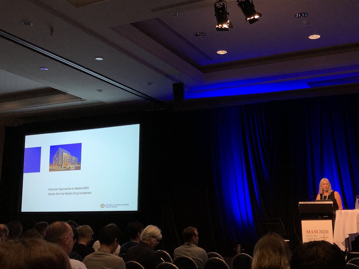 @ElizabethWinze1 kicks off day 3 and the drug development session by telling us about stories from the Malaria Drug Accelerator (MalDA), a multinational drug discovery program funded by <a href="/gatesfoundation/">Gates Foundation</a> #MAM2020