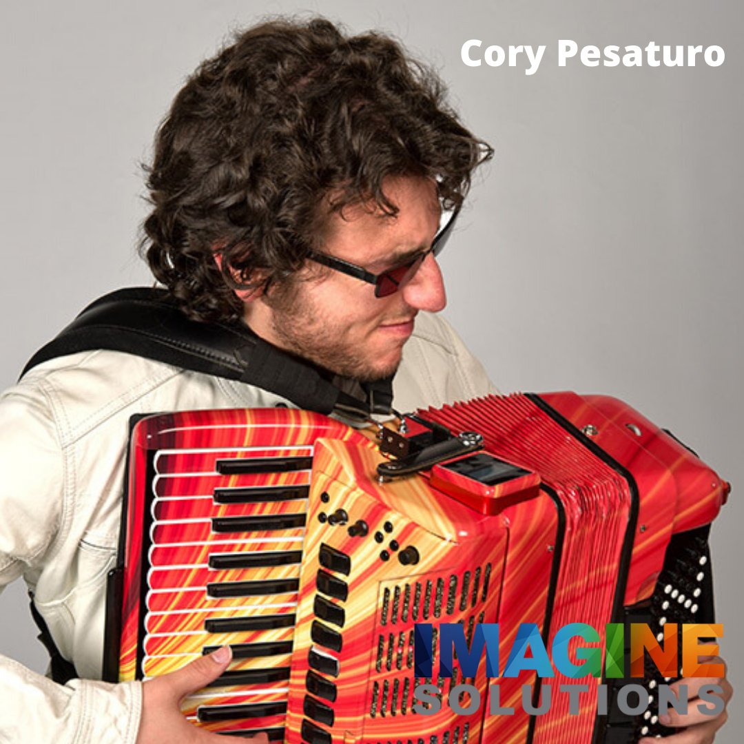 solutionsconf's tweet photo. We are READY for some accordion stylings from Cory  Pesaturo! #Imagine10 https://t.co/4o6hd0Ij9f