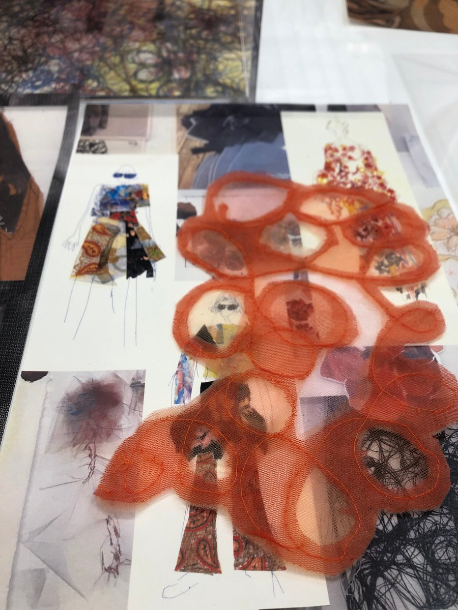 AnotherGarde's tweet photo. What an inspiring #exhibition coming out of the talent and soul of Lyn Slater, @lyn_icon, and Parsons School of Design students, who together created beautiful and modern pieces on #AgeFluidity to challenge conceptions of what women want to wear as they are aging. https://t.co/9S5V9oEkSD
