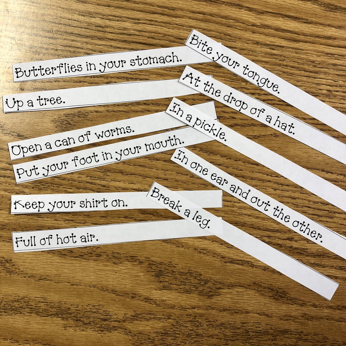 Lauren Marsh (@mrsmarsh4th) on Twitter photo Learning about figurative language this week as we work to “jazz up” our essays. We are starting with idioms and the kids are loving it! @cfbrainwater @cfbisd #RainwaterRocks #betheexception #togetherwecan #cfbproud #rw4thgrade @DrChapmanCFBISD <a href="/DlrMaggie/">Dr. Maggie De La Rosa</a> <a href="/CFB_Literacy/">CFB Literacy Coaches</a> Learning about figurative language this week as we work to “jazz up” our essays. We are starting with idioms and the kids are loving it! @cfbrainwater @cfbisd #RainwaterRocks #betheexception #togetherwecan #cfbproud #rw4thgrade @DrChapmanCFBISD <a href="/DlrMaggie/">Dr. Maggie De La Rosa</a> <a href="/CFB_Literacy/">CFB Literacy Coaches</a>