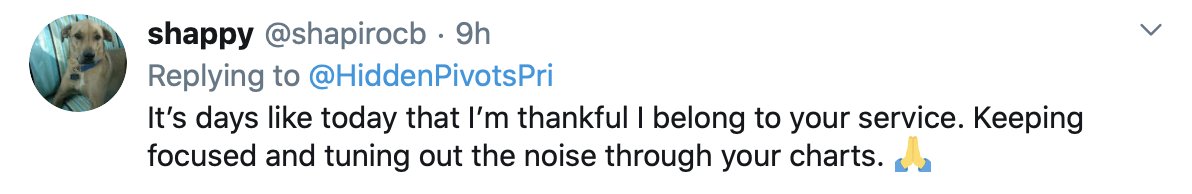 HiddenPivots's tweet image. Few of the many kinds of feedback I love, it warms my heart knowing I can make a difference with the #HPchartroom trading content. been a lot of fun and I&apos;m proud of the #HPteam achievements.🙏