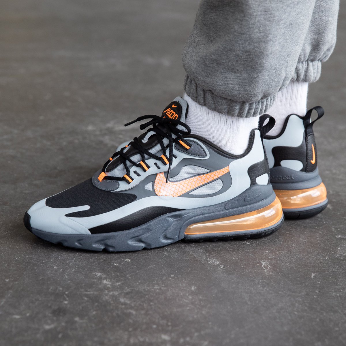 nike air max 270 react winter orange