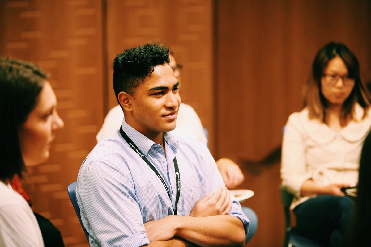 An incredible group of rangatahi on our “What I Wish I’d Known” panel sharing their insights &amp; perspectives with our Edterns on what they wish they’d learnt at school to help them navigate the real world of work. 

Ki runga, ki mua. 

#edternships #neweraofwork #skillsnotscores