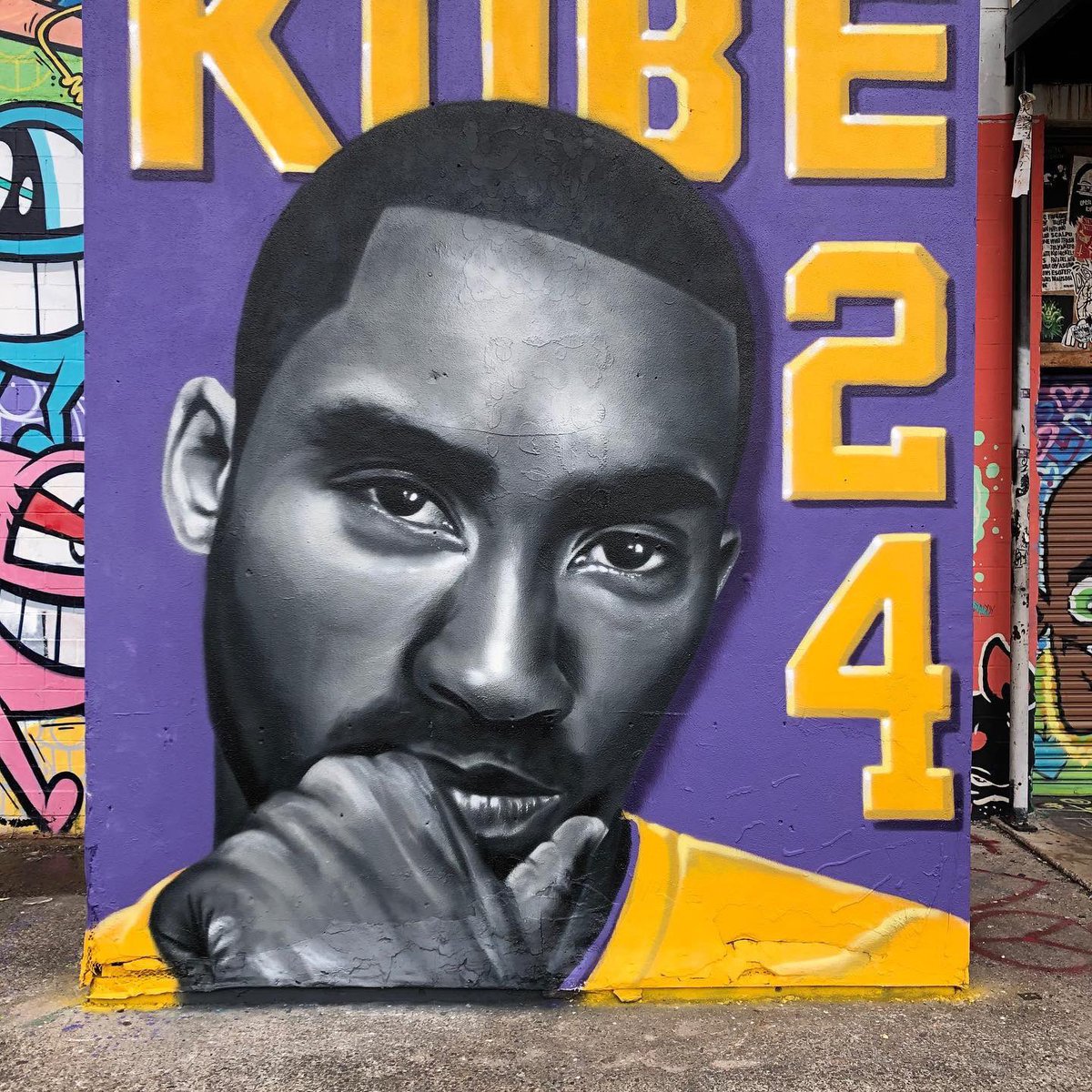 Kobe Mural Houston - Mural Design