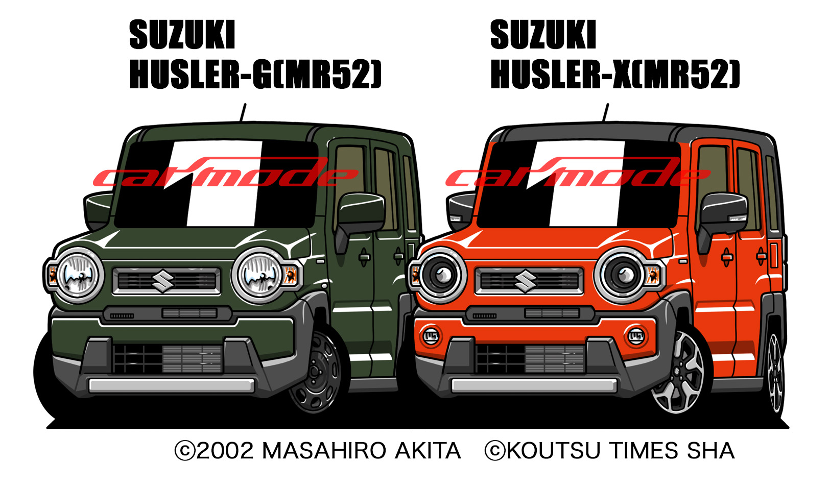まーくん 自由絵師 アメブロを更新しました 週刊カーモード ２月21日 軽自動車特集 です Carmode カーモード クルマイラスト 軽自動車 スズキ ハスラー Mr52 T Co Qq9lbbxmcs