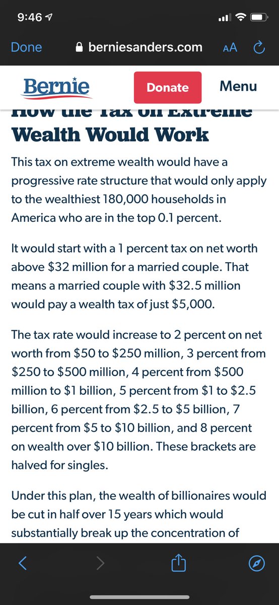 RealLonestarTX's tweet photo. Hate to burst your bubble @BernieSanders, but the 16th Amendment doesn’t let you tax net worth. It only allows you to tax income. Nah I’m lying—I actually enjoy it. #EatTheRich #ThisIsNotAPlan https://t.co/ix6j9zIy70