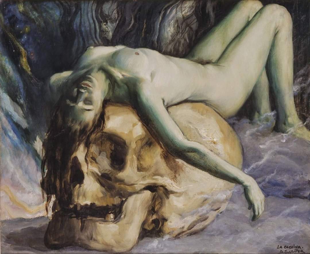 • "La Cocaína" by Daniel Sabater y Salabert, 1932.