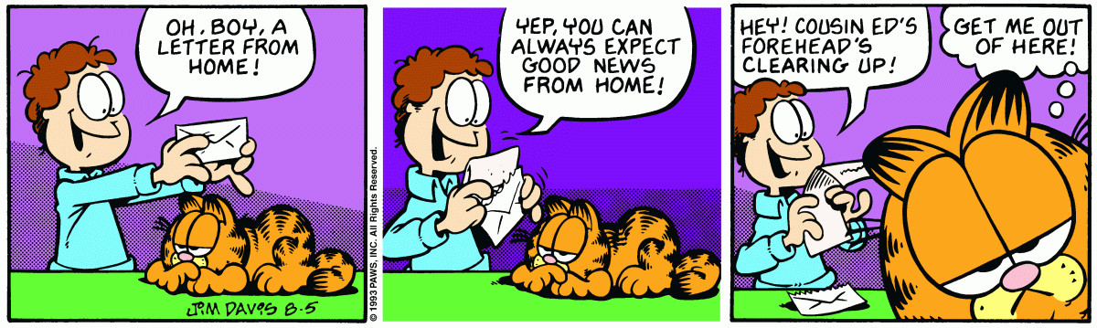 R̶i̶c̶h̶a̶r̶d̶ Garfield, Ph.D. on X: "this garfield strip ran on the date  mtg was released (5 Aug 1993) https://t.co/b0BBhDz7YV" / X
