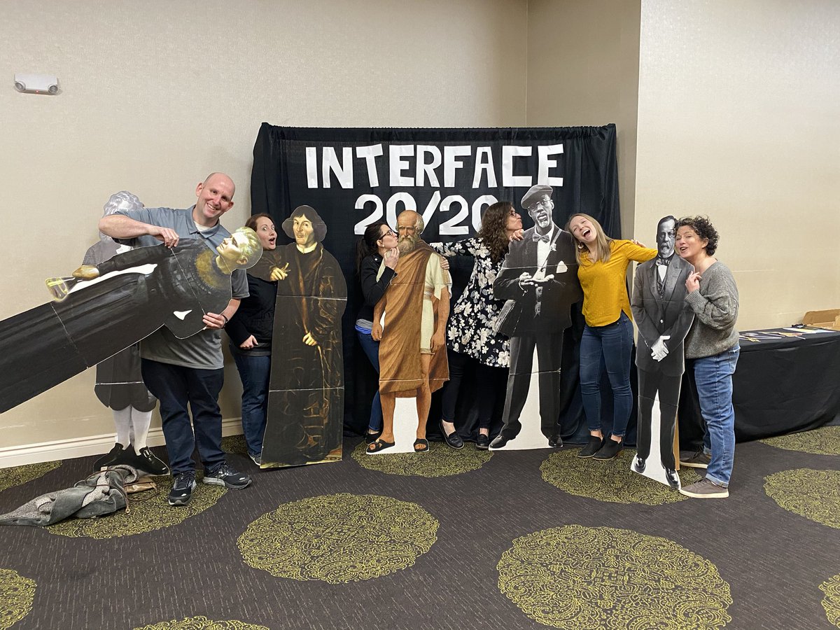 What happens when math teachers meet mathematicians... #interface2020
