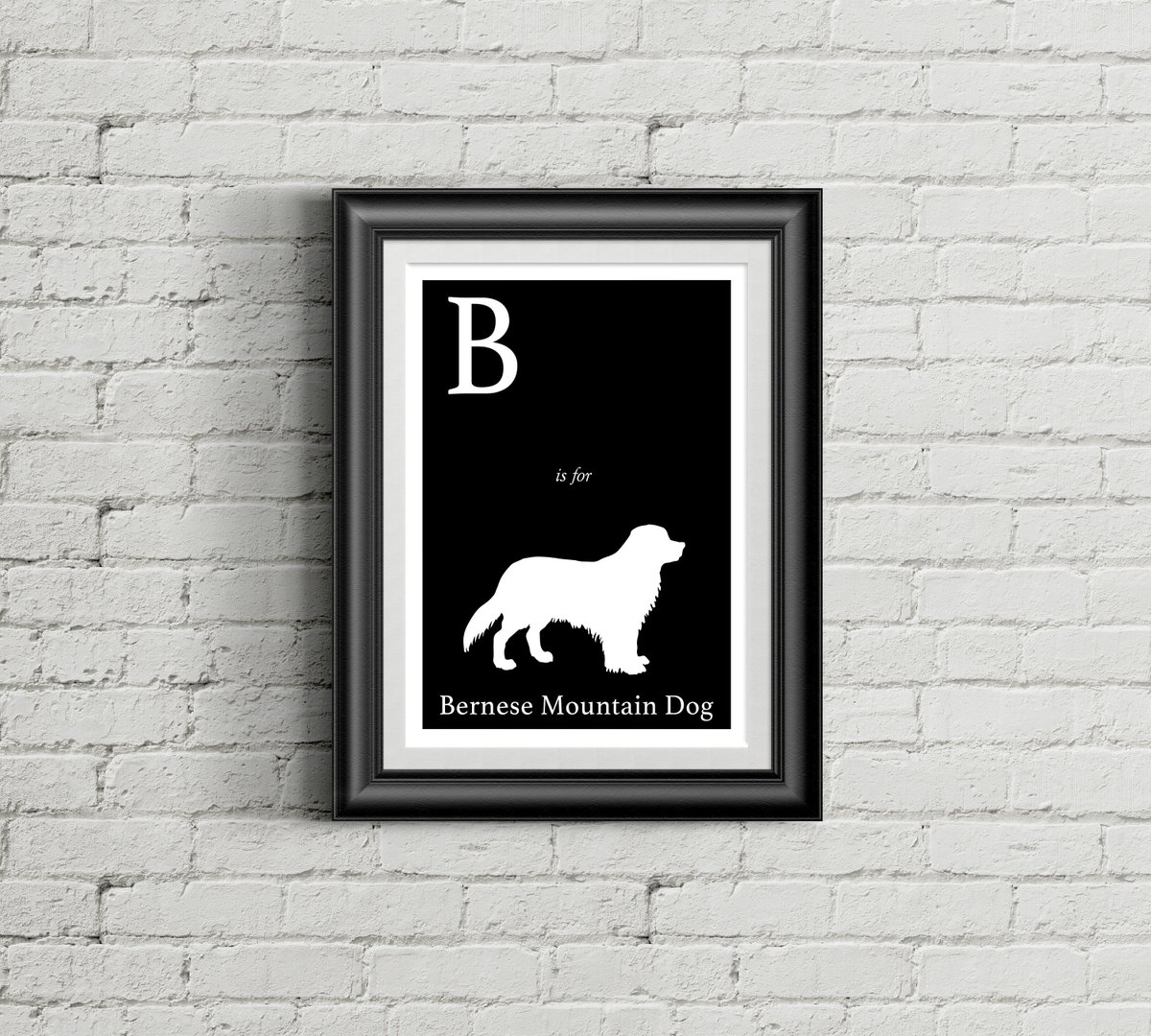 Alphabet Art Print - dog art print - B is for Beagle Art Print - nursery art - dog silhouette art print - dog wall art etsy.com/sophisticatedp… #doglover #dogs #doglovergifts #Etsy #fairewholesaler #wholesale #sophisticatedpup #GraphicArtPrint