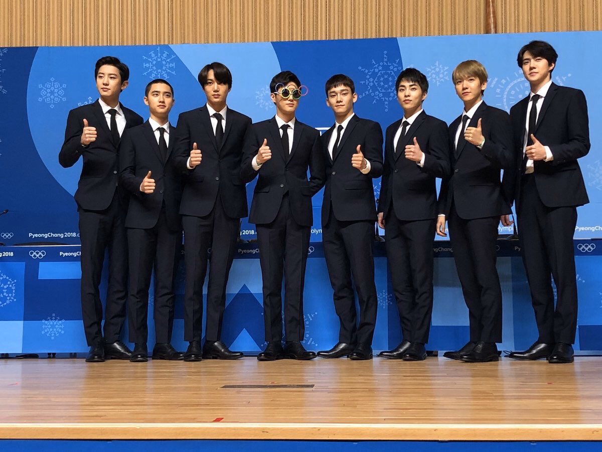 21hanahana04's tweet photo. 180225 平昌五輪
#EXO #EXO_Olympics https://t.co/1uYldXPJjC