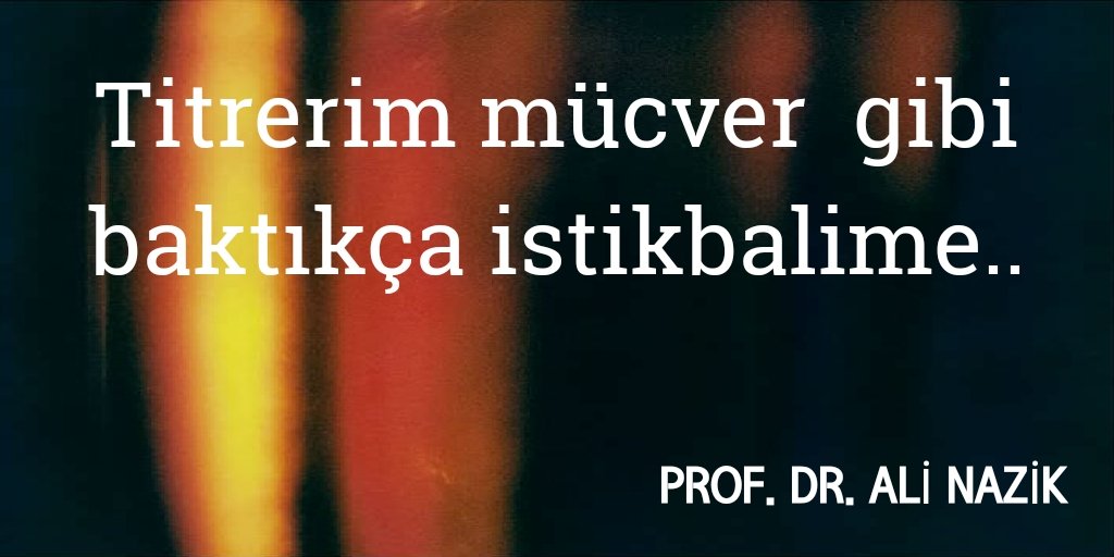 poturgeK's tweet photo. PROF. DR. ALİ NAZİK ŞOK AÇIKLAMA: YARASADAN DEĞİL ŞARKILARDAN KORKUN! #Coronavirius https://t.co/aAQt6DbB8W