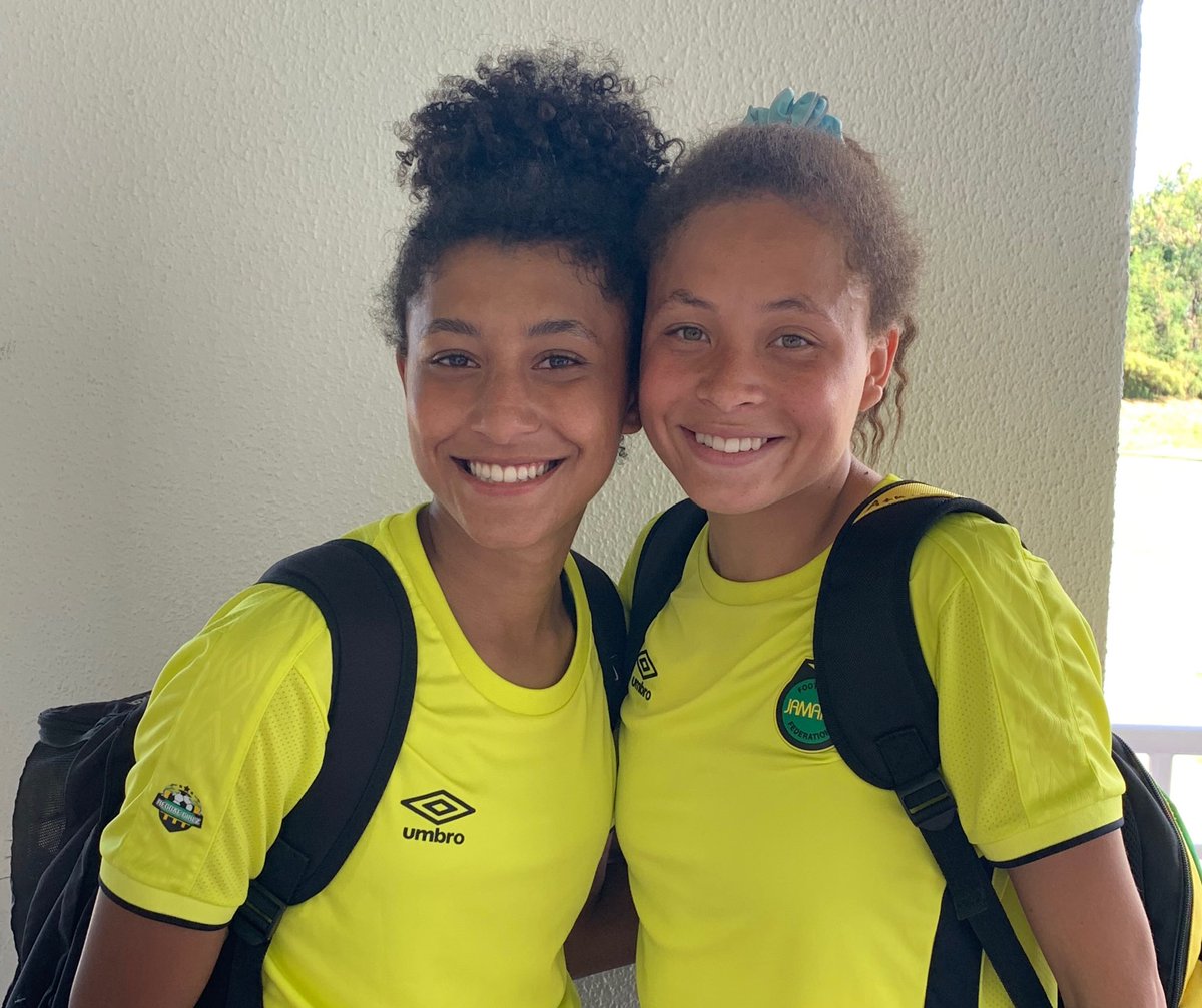 RealColoSoccer's tweet photo. The US 20’s aren’t the only country was a Real flavor! Congrats to @MaliahAtkins and @loloreid on representing Jamaica on their qualification run. Good luck and have fun! #ThisIsReal https://t.co/qvUKBwxzjQ