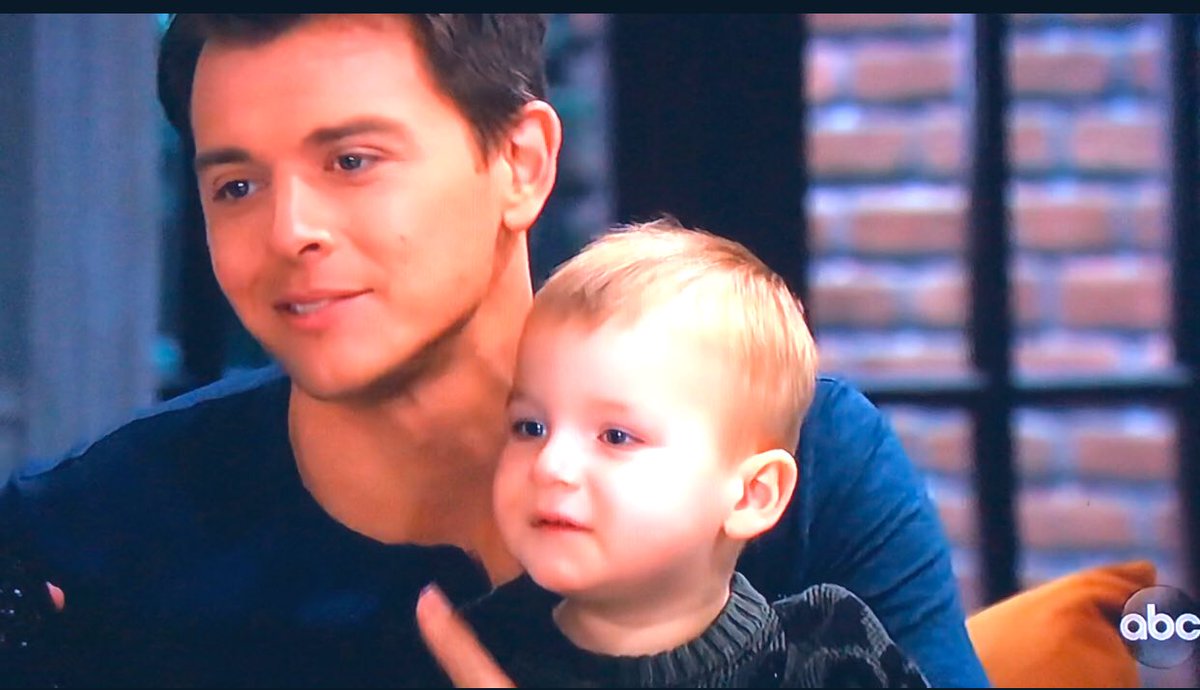 BillingsOctavia's tweet photo. Too Cute Michael &amp; Wiley 😍🥰♥️ #GH #MichaelAndWiley #FatherAndSon https://t.co/b8HIx2yYRG
