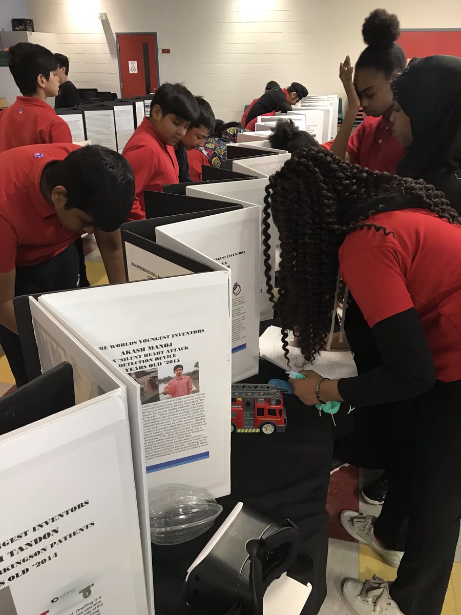 ghumanh2o's tweet photo. Thank you Angelita Elliot for showcasing the International Children’s Inventors Exhibit @NorthJms today.  Our Ss were inspired to learn of fellow inventors from the globe &amp; imagine what they may become &amp; create one day. #blackafricanmuseum #tdsb #africanheritage @AnimaWrites https://t.co/iqi2pG544w