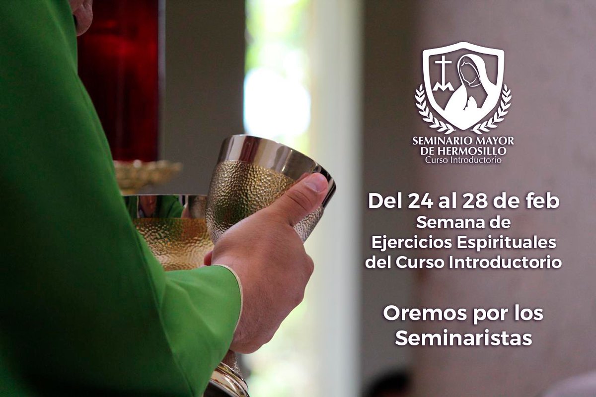 Benjasmin31's tweet photo. Oremos por los Seminaristas del Curso Introductorio que se encuentran en Ejercicios Espirituales, para que Dios los guíe y les de firmeza en su llamado. #OXV https://t.co/neicbmGGbd