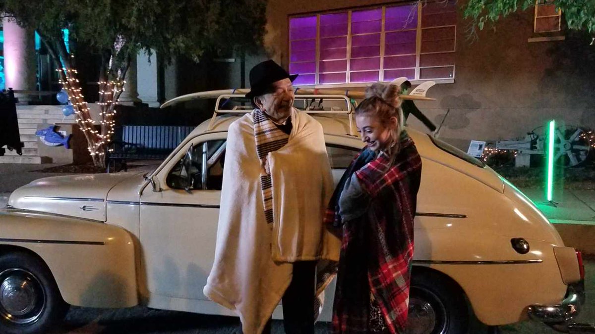 On the set of Patsy Lee, directed by <a href="/TotalZackWard/">Zack Ward</a> with the legendary #JamesHong , who turned 91 February 22nd.