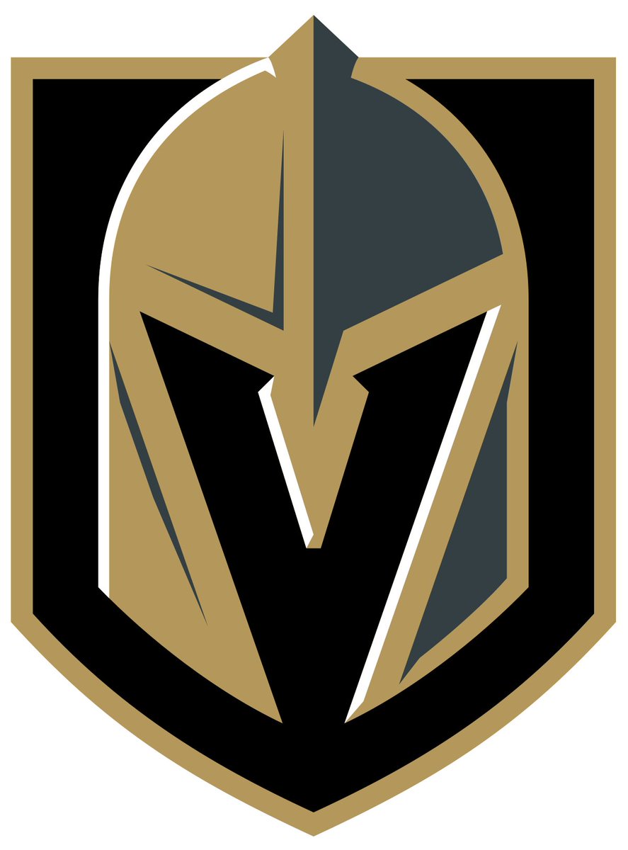 CohoConnie's tweet photo. @RobinLehner Those look sharp but have you considered what the Knights logo would look like on a set of pads? https://t.co/MRx3oPryU1