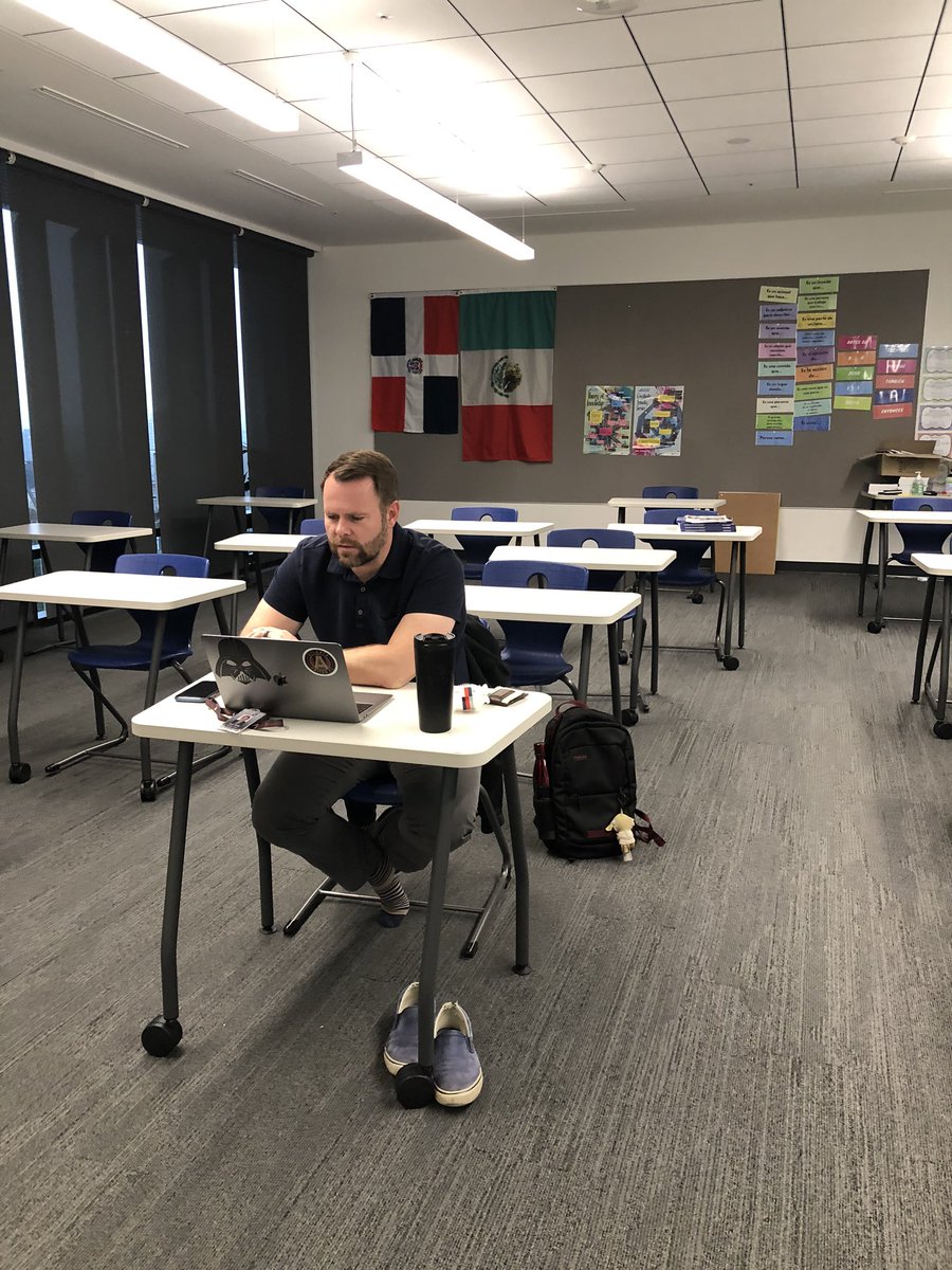 MillardMonkey's tweet image. Amazing faculty launching virtual learning in the face of COVID-19... great to work with such accomplished educators! @SFS1912