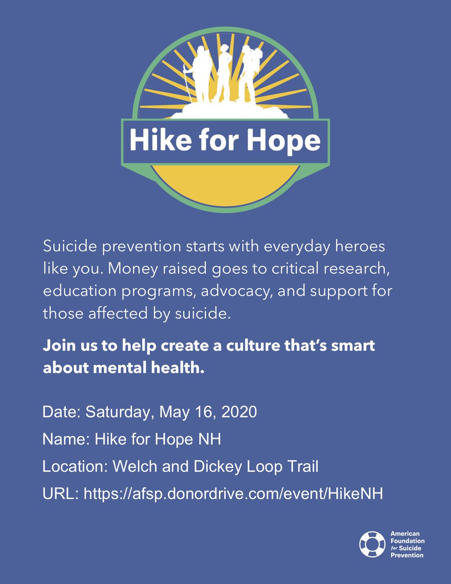 Join us May 16, Hike for Hope :)