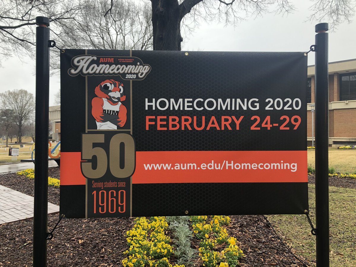 AUM LIVE is excited for Homecoming! We look forward to seeing our fellow Warhawks at some of the AUMazing events! ✨#AUMHomecoming #gowarhawks #wevegotspirit