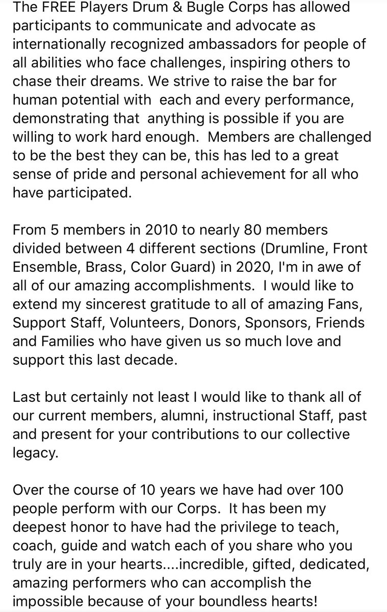 FREE Drum Corps tweet media