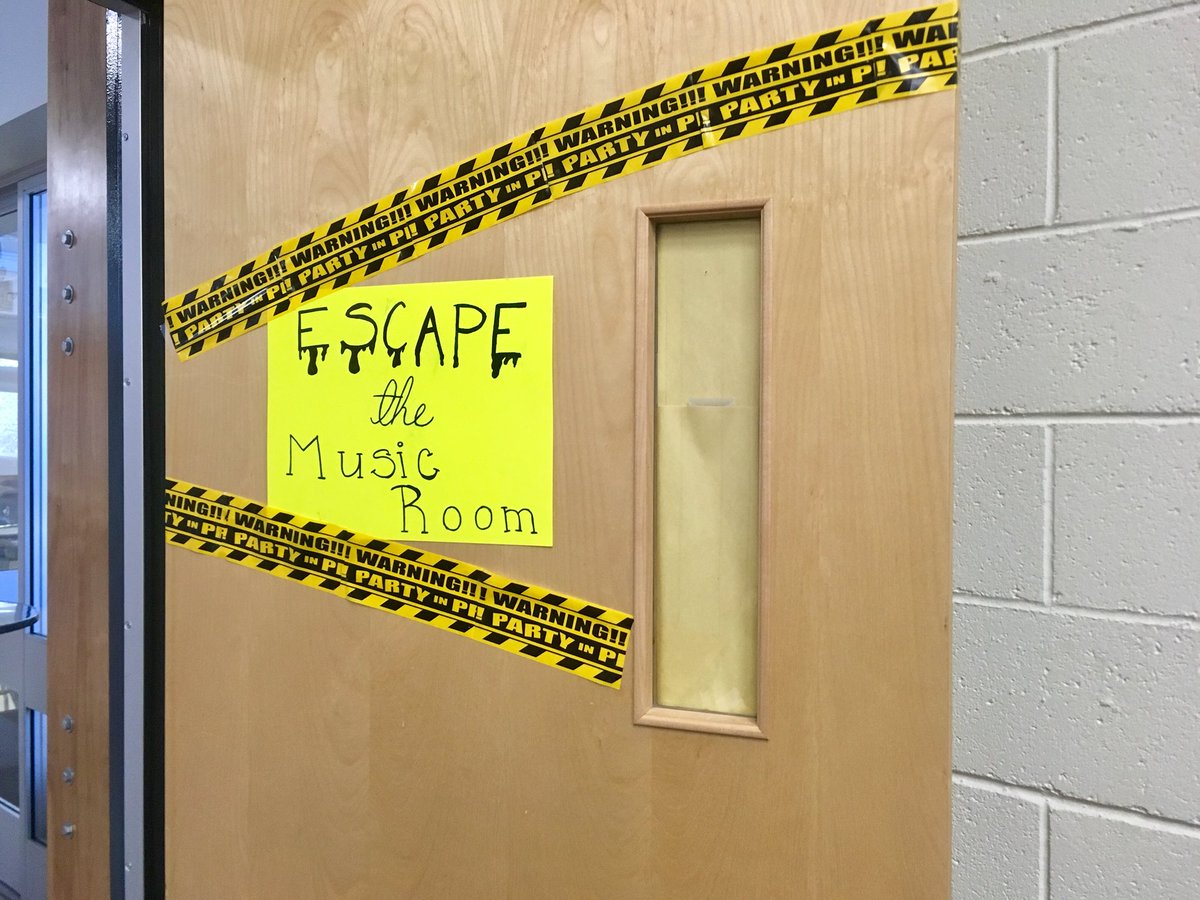 MlleSheppard's tweet photo. Since it was so busy before reading week we delayed our 100th Day celebration until today. In the music room, I hosted a 100 themed escape room and we had an absolute blast! ๐ #escapethemusicroom #escaperoom #music #musicteacher #100thdayofschool #iteachgrade2 https://t.co/iVslKwpA7l