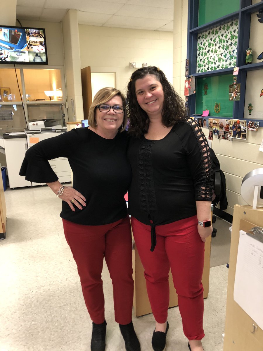 When you’re happy and you know it, dress like twins!@Edgemere_BCPS <a href="/ShiflettHelen/">Helen shiflett</a>