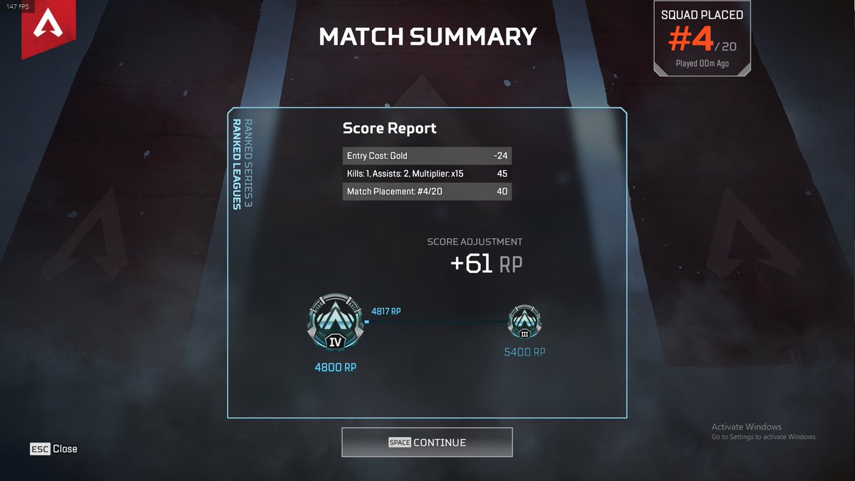 WarBoyGaming's tweet photo. Finally hit Plat mainly Solo Queue. Let's Keep That Grind Going! #TheGrizzlyNation #StreamTroopers #QuantumUp @GrizzlyNationRT @AMGOrganization https://t.co/0maYMdX1Lk