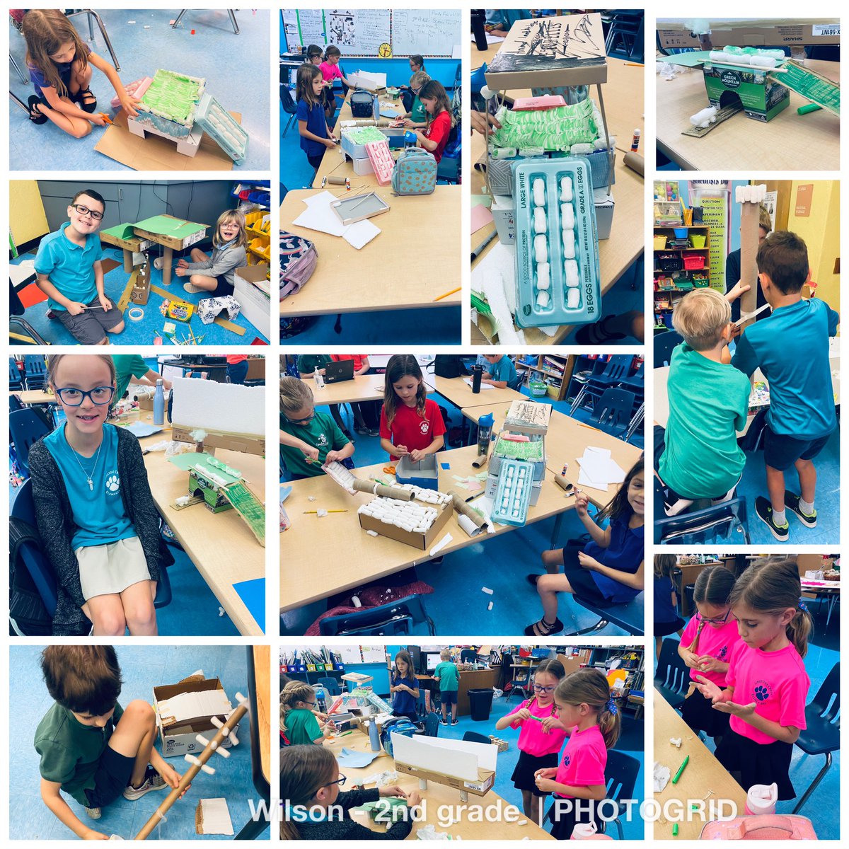 Wi109533622's tweet image. Engineering: Ss researched animal land bridges last week, prepared slide shows &amp;amp; built models illustrating how providing overpasses &amp;amp; underpasses on busy highways can decrease the number of collisions. #Engineers #SolvingRealProblems #Teamwork @PrincipalLCE @MHoffman_AP @PBCSTEM