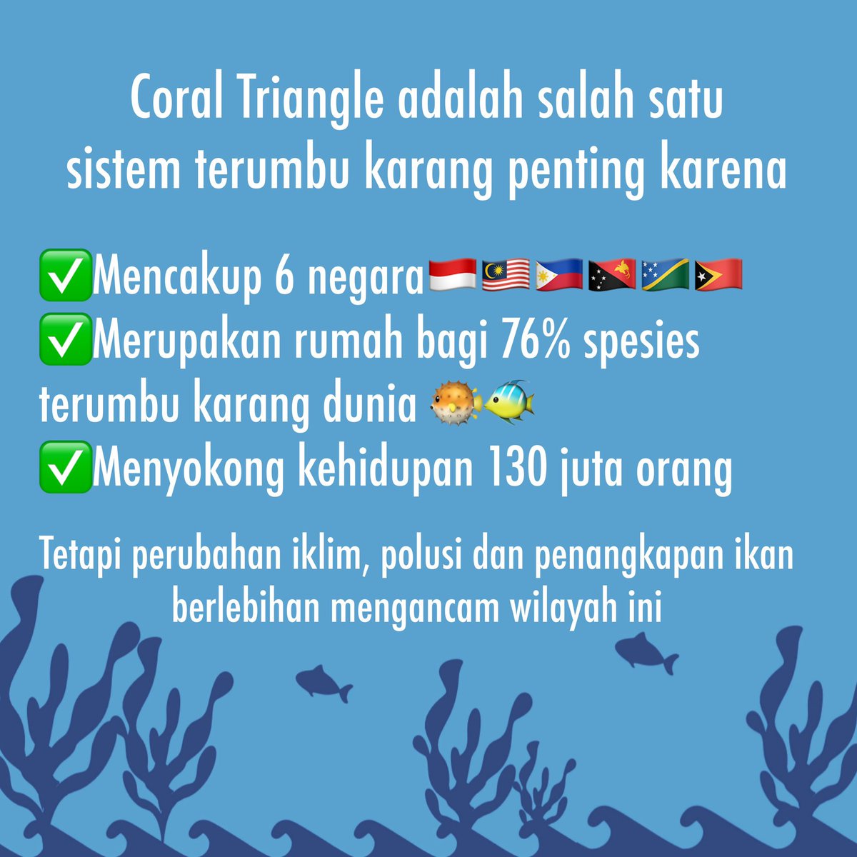 uni_eropa's tweet photo. #GoodNewsTuesday @DubesUniEropa visited Manado last week. The EU๐ช๐บis supporting the preservation of the #CoralTriangle through a โฌ10mio programme.
Working with @KfW it will strengthen MPA management & promote community development in North Maluku & North Sulawesi ๐๐ค๐ #EUandRI https://t.co/vuyQDLSv73