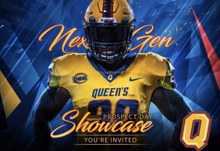 Thanks Coach <a href="/CoachNezQU/">Coach Nesbitt</a> and <a href="/Queens_Football/">Queen's Football</a> for the prospect day invite !