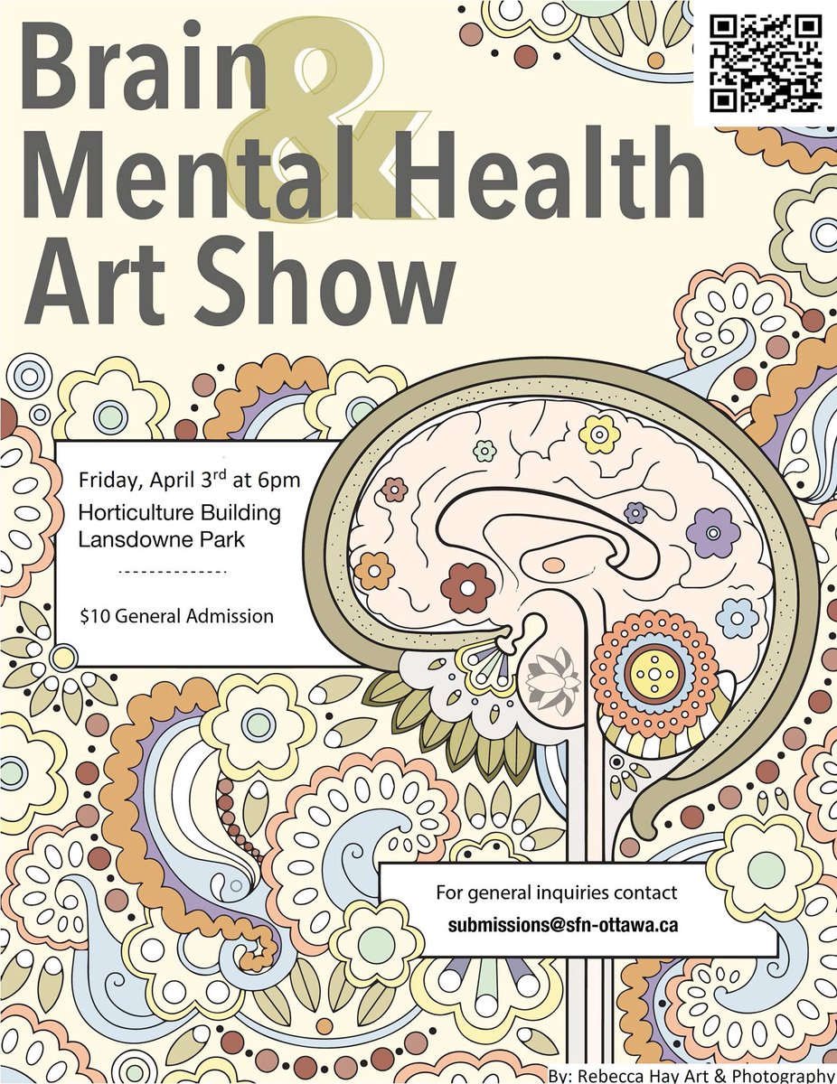 Submit your art to the Brain and Mental Health Art Show! Deadline March 6th form.jotform.com/BMHArtShow/art…