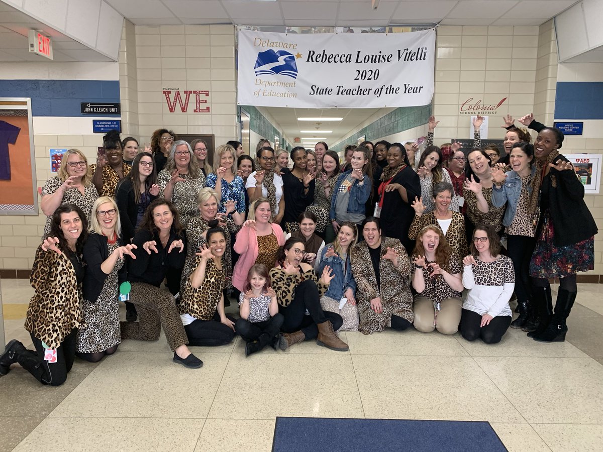 kdaniels223's tweet image. The best staff on Earth! CEEP staff dressed up in my favorite print of all time to celebrate my bday. They look amazing. 😍 #thelittlecolonials #preschoolrocks