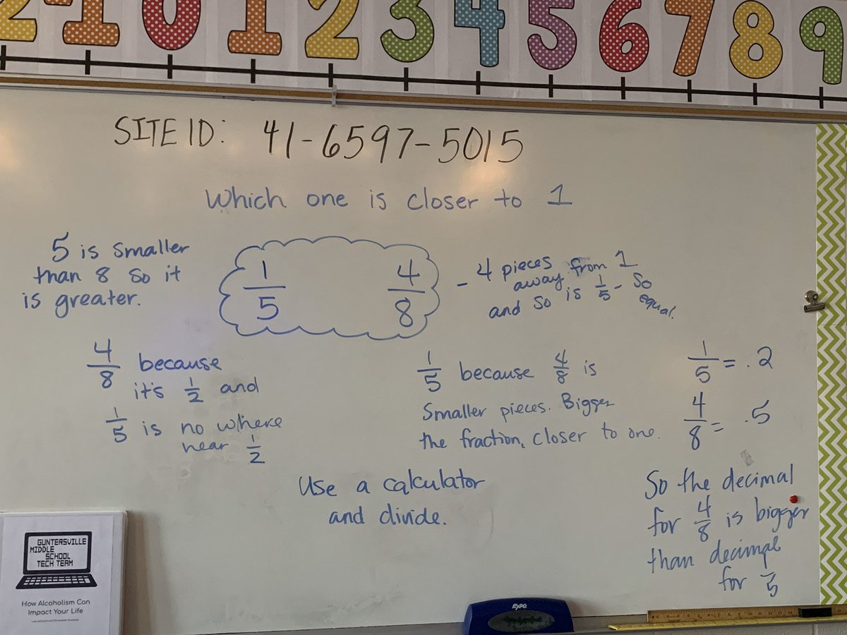 LThompsonGMS's tweet photo. Math Talks, speed math, and Discovery Lab make for a great week of learning. @LeshellSmith @CelesteStapler @PaigeRaney @GvilleMiddleSch https://t.co/DuH34Nmokh