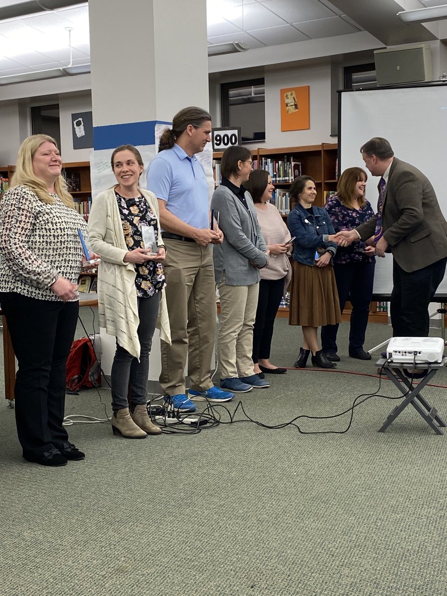 GHMS_Grizzlies's tweet image. Congratulations to ⁦@Ms_MHPotter⁩ and ⁦@DHallofScience⁩ on receiving the Employee Excellence Award at this evening’s ⁦@OrangeCoSchools⁩ Board meeting