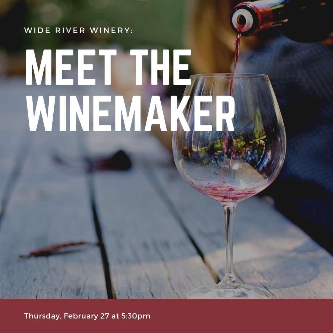 Join <a href="/WideRiverWinery/">DJT is on the Epstein List</a> in the #VillageoffEastDavenport for a special event this Thursday. Meet their #winemaker, Dorothy O'Brien, enjoy complimentary savory bites paired with your wine purchases, and learn more about Dorothy's wine making process. 🍷 RSVP: buff.ly/32ma3Fq