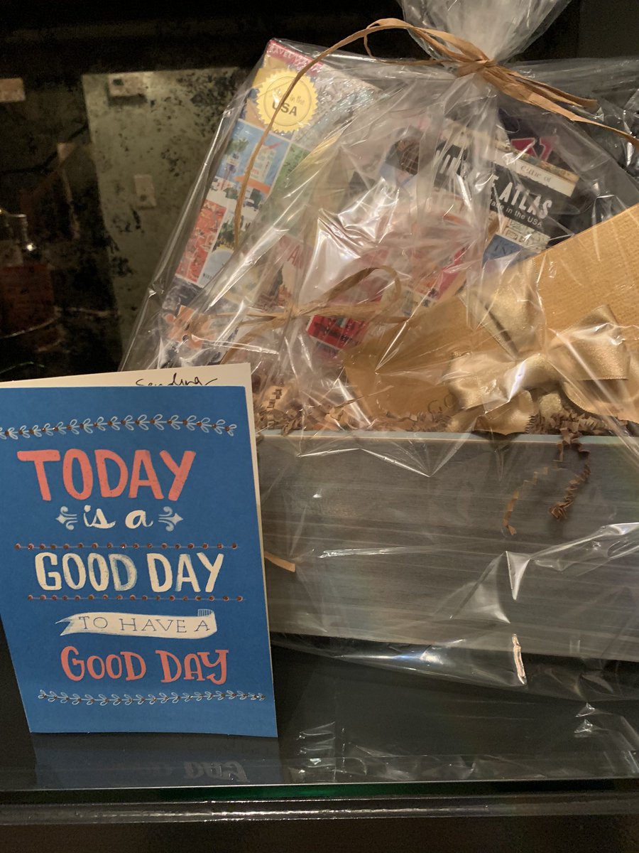 Awesome care package from @SaloLLC to help during my shoulder recovery.  Thanks team! #GreatTeam #GreatCompany