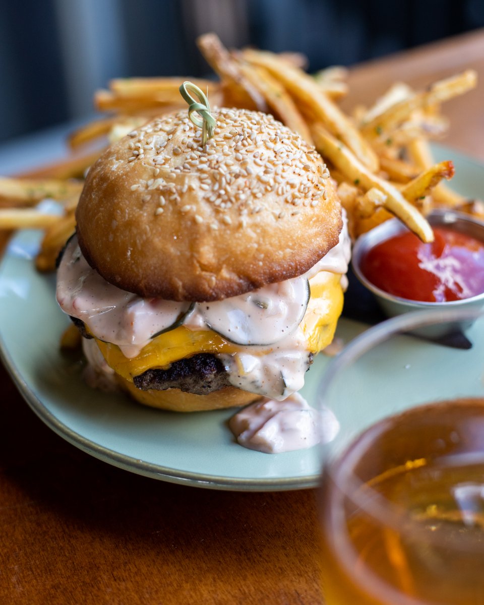 World Famous? Maybe not, but it's probably the best burger at Nightcap. 😉