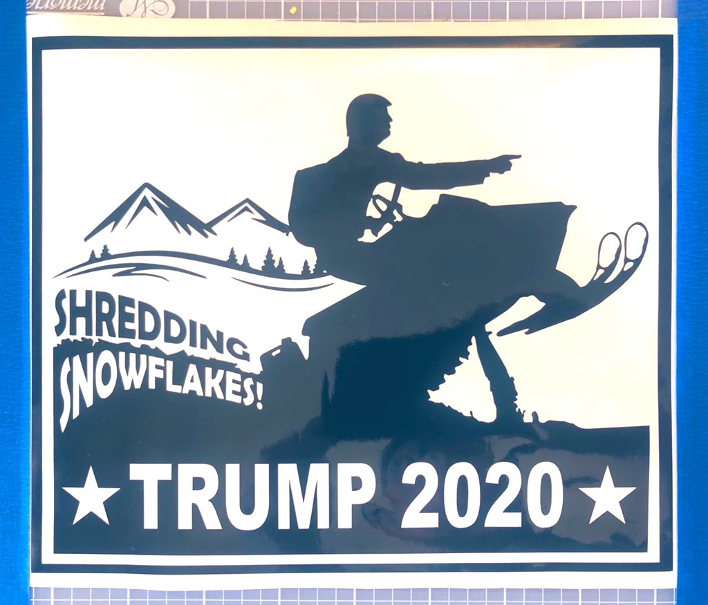 cherrypicker101's tweet photo. @realDonaldTrump shredding snowflakes! https://t.co/uATJEZz5n5