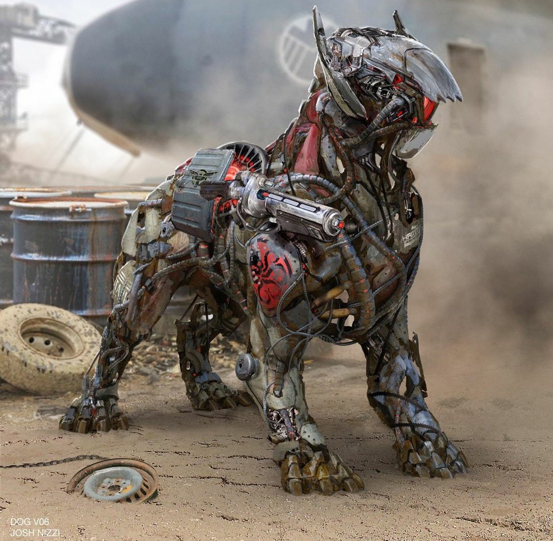 LevelUPcom's tweet photo. Así lucen los #Ultrodog de #AvengersDamageControl, la experiencia VR de #MarvelStudios posterior a #Endgame 🐶🤖 ¿Les gusta como lucen? 🎮 https://t.co/dWVYgYhKgE