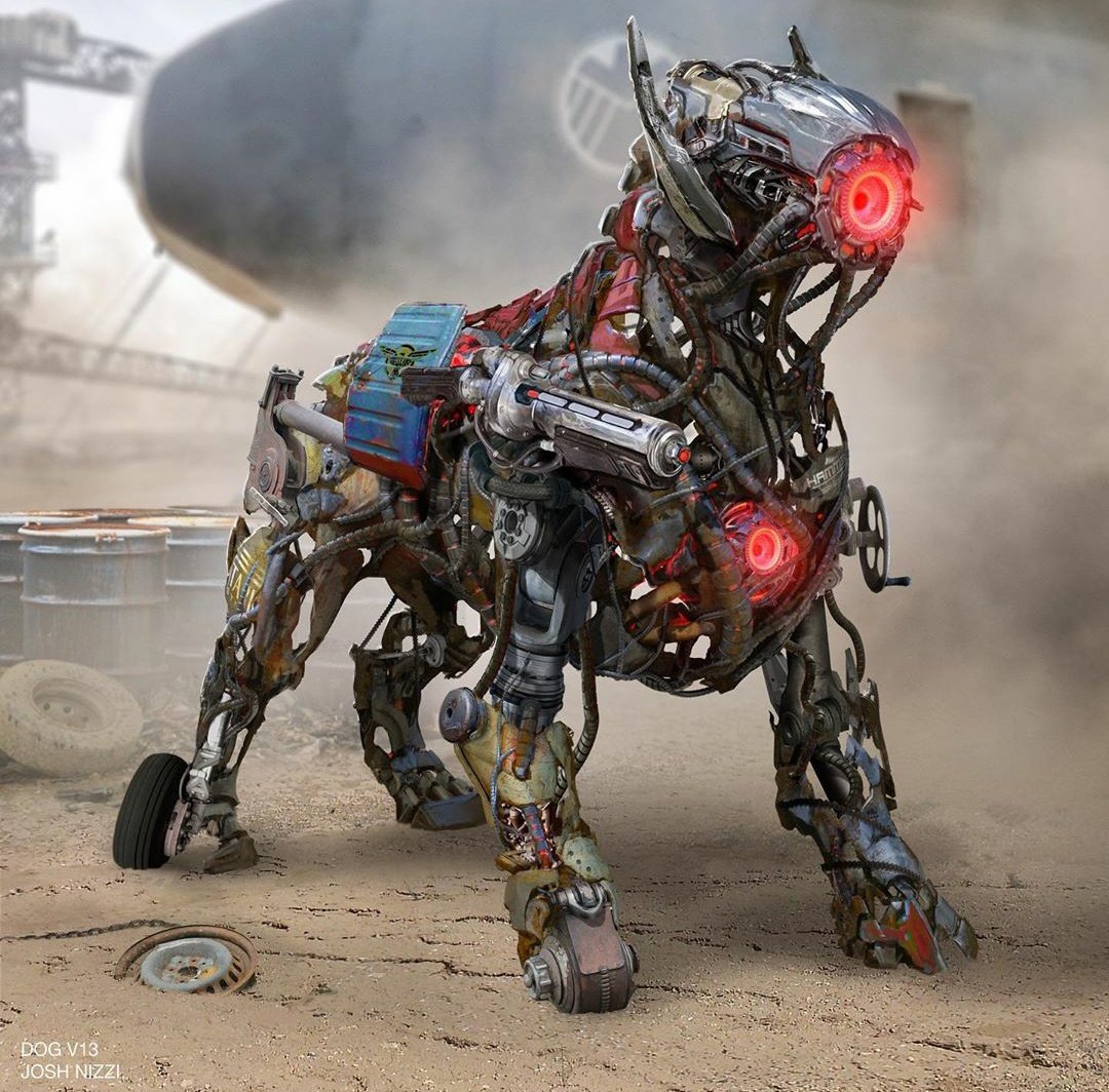 LevelUPcom's tweet photo. Así lucen los #Ultrodog de #AvengersDamageControl, la experiencia VR de #MarvelStudios posterior a #Endgame 🐶🤖 ¿Les gusta como lucen? 🎮 https://t.co/dWVYgYhKgE