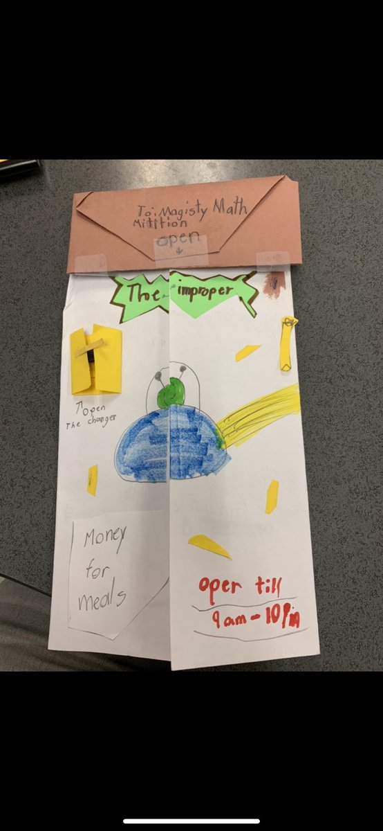 kathleenfoxedu's tweet image. A2: I encourage #creativity by having ss complete optional projects I call #sidemissions! They are part of my #gamification and always relate to the theme of my game and a math topic. Ss love working on them and give so much effort. They amaze me everyday! #lcpschats